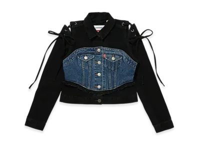 LEVI'S ADSB Andersson Bell Half Trucker Jacket "Black"
