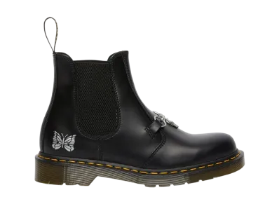 Needles × Dr.Martens 2976 Snaffle Chelsea Boots "Black"