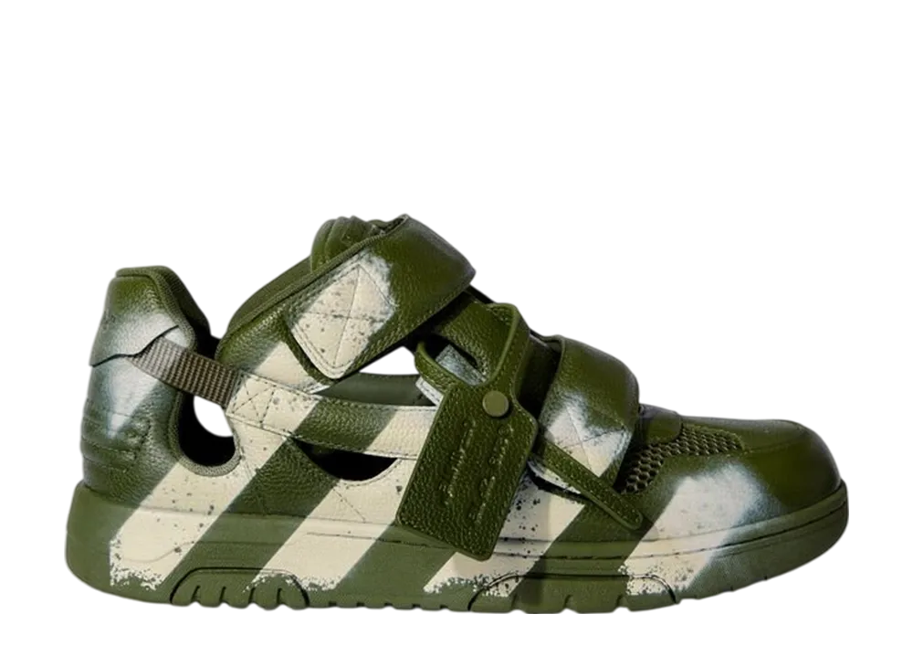 Off-White Out Of Office Sandals "Green"