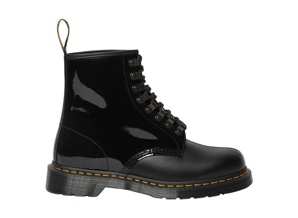 Pleasures × Dr.Martens 1460 Patent Leather Ankle Boots "Black"