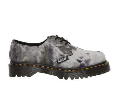 Pleasures × Dr.Martens 1461 Bex Tie Dye "Black/White"