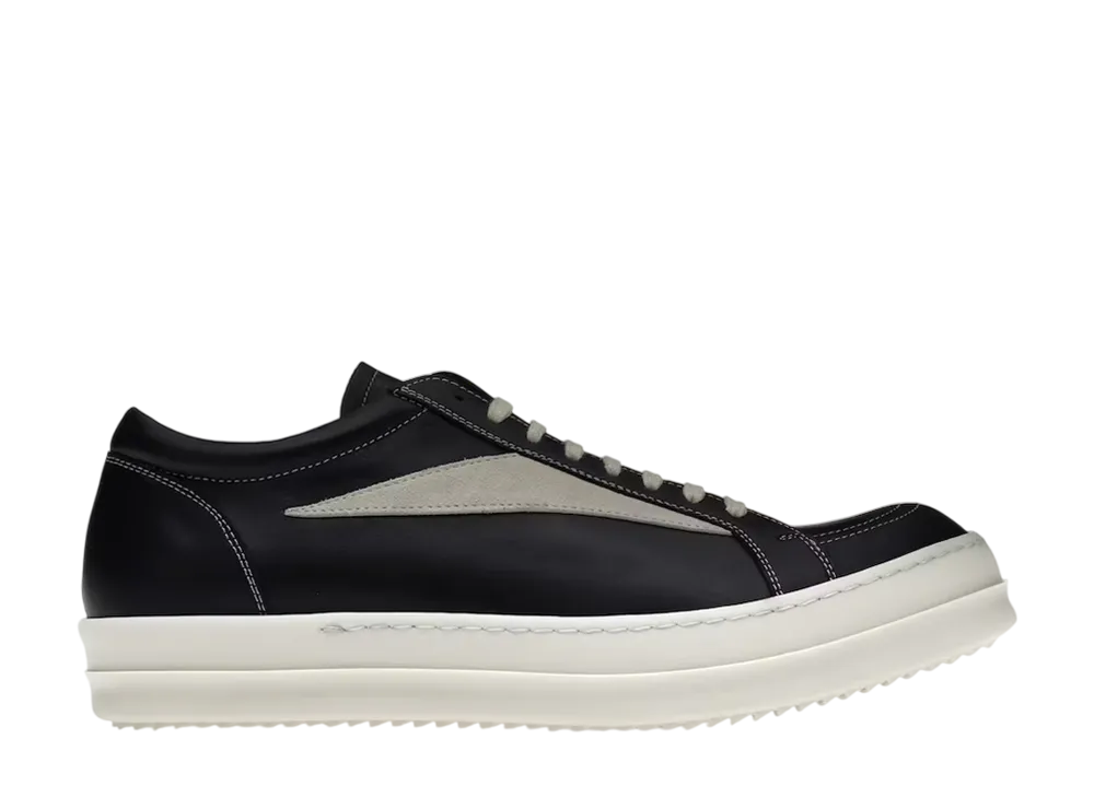 Rick Owens Vintage Sneaks "Black/Pearl"
