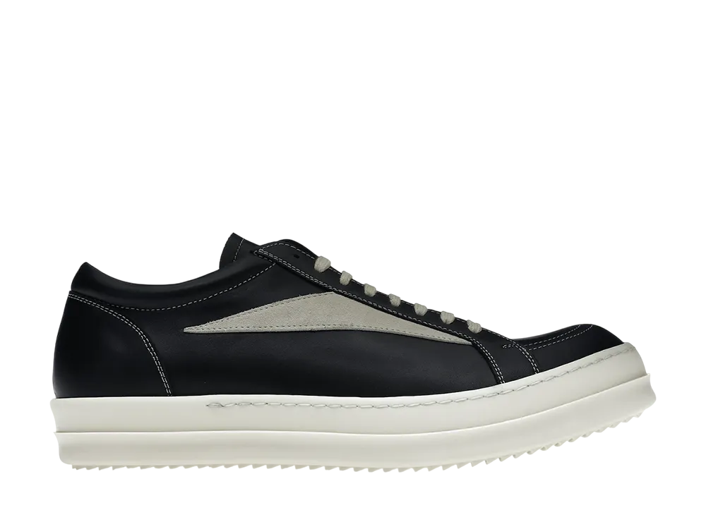 Rick Owens Vintage Sneaks "Black/Pearl/Milk"