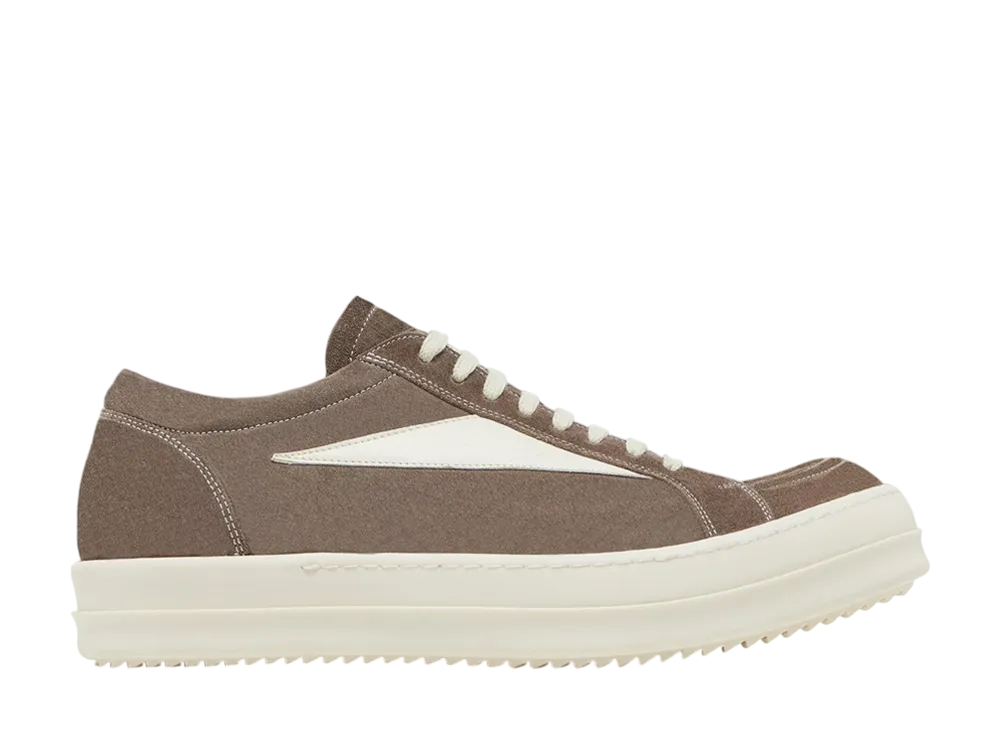 Rick Owens Vintage Sneaks " Dark Dust/Milk/Milk"