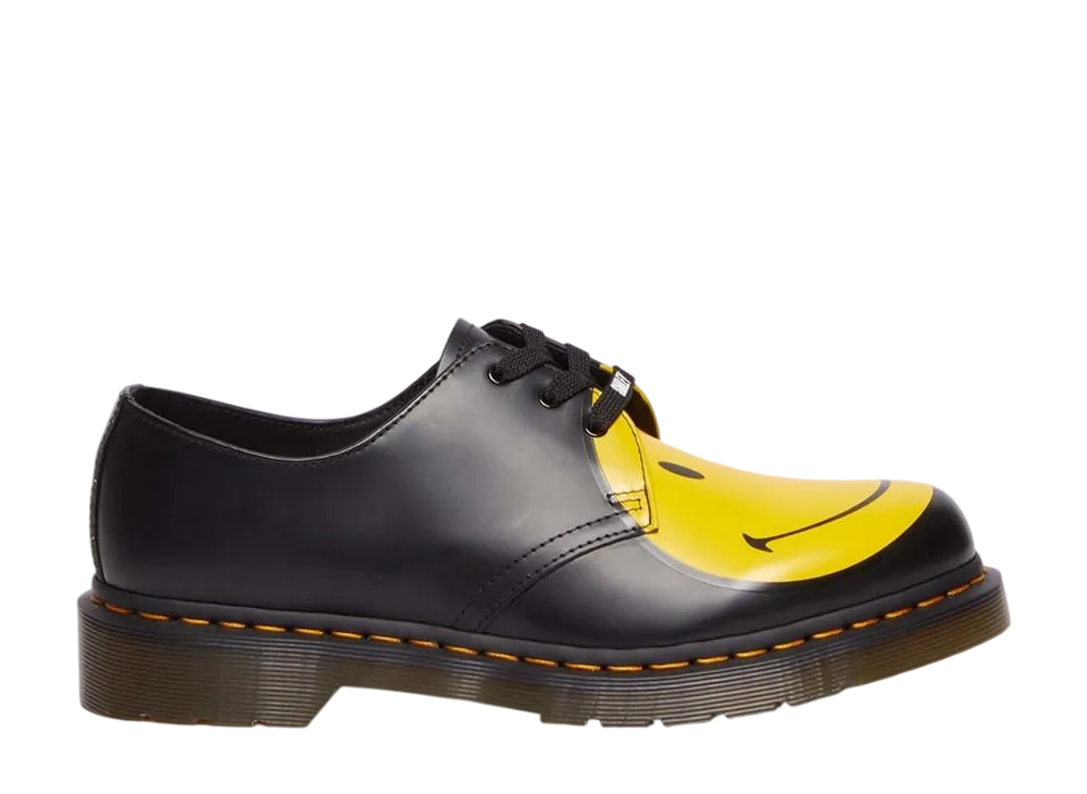 スマイリー × ドクターマーチン 1461 3ホールシューズ "ブラック"
