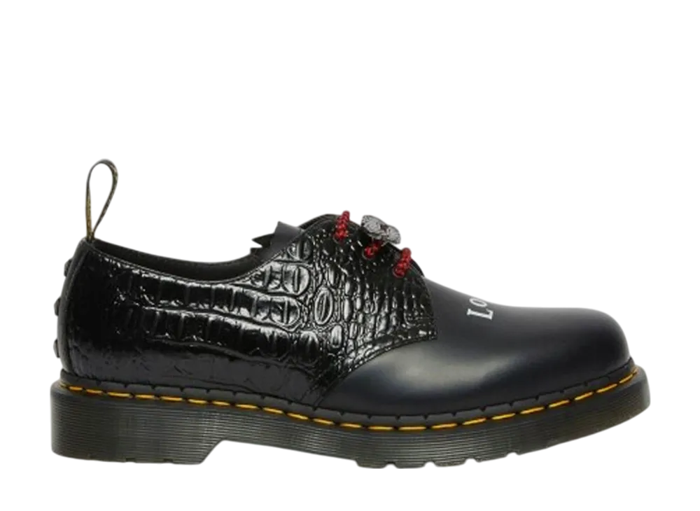 ワーナー ブラザース × ドクターマーチン 1461 WB レザー オックスフォード ロストボーイ "ブラック"