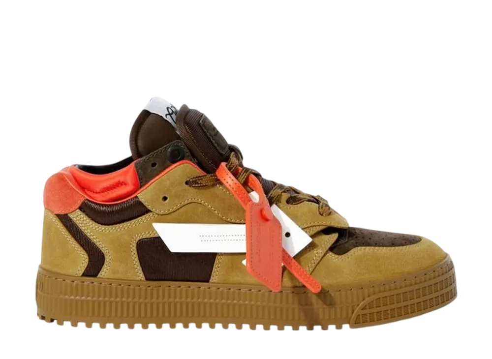 オフホワイト フローティング アロー "チョコレート/オレンジ"