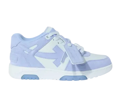 Off-White Women's Out Of Office Suede "Dusty Blue/Ice"