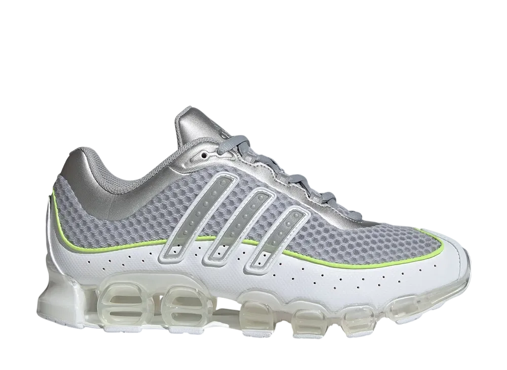 アディダスオリジナルス メガライド "シルバーメタリック/クラウドホワイト/ソーラーイエロー"