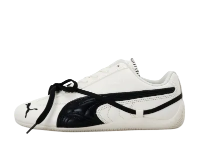 ブラックピンク ロゼ × プーマ ウィメンズ スピードキャット LEA "ウォームホワイト/プーマブラック"