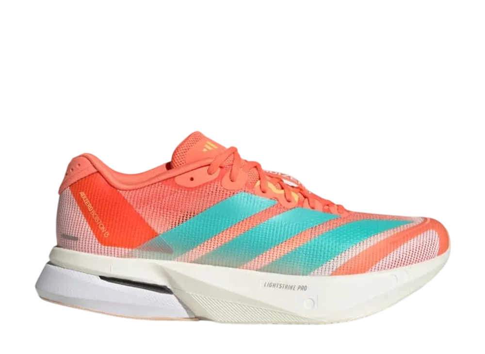 アディダス ウィメンズ アディゼロ ボストン13 "セミコーラル/フラッシュアクア/フラッシュオレンジ"