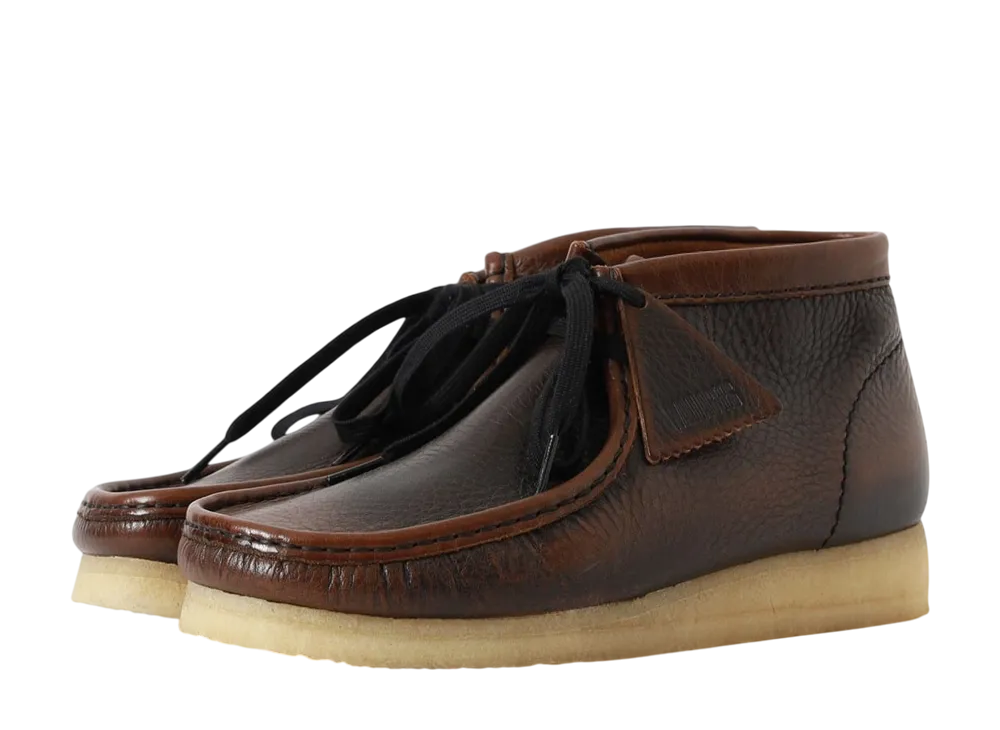 クラークス ワラビー ブーツ "ダークタンコンビ" (ビーミング バイ ビームス エクスクルーシブ)