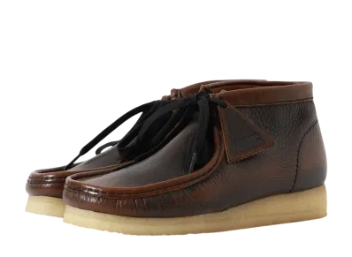 クラークス ワラビー ブーツ "ダークタンコンビ" (ビーミング バイ ビームス エクスクルーシブ)