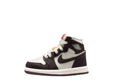 ナイキ TD エアジョーダン1 ハイ OG "バロックブラウン/ライトマダールート/セイル" (キッズ)