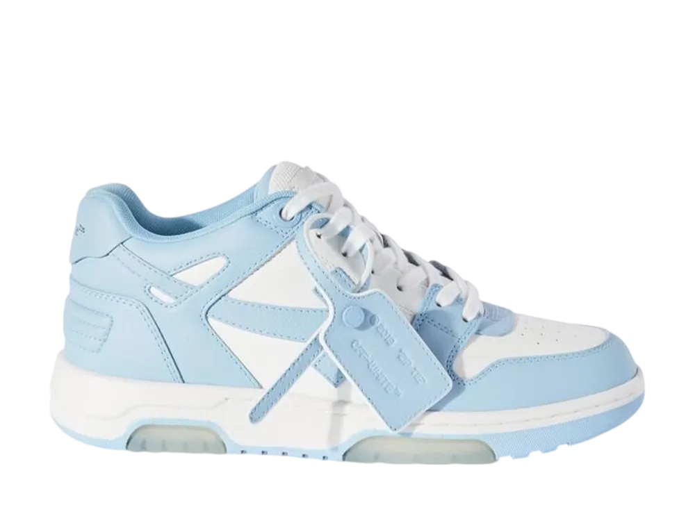 Off-White Women's Out Of Office Calf Leather "White/Light Blue"