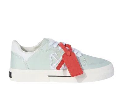 Off-White Women's New Low Vulcanized Canvas "Green"