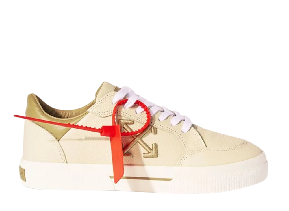 オフホワイト ウィメンズ ニュー ロー ヴァルカナイズ レザー "ニュートラル"