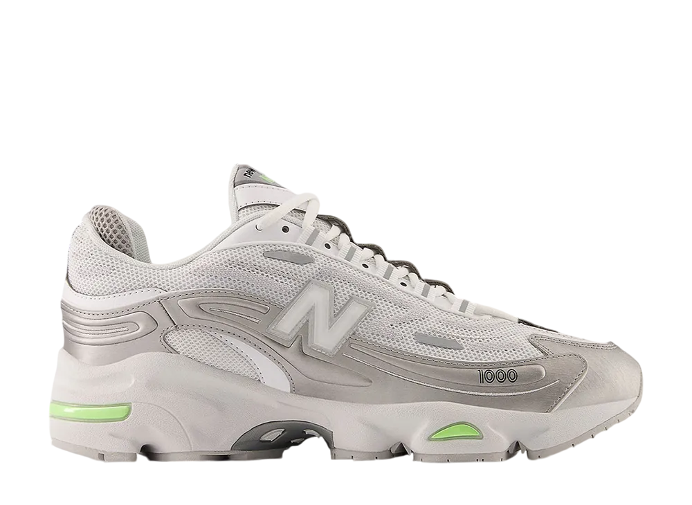 ニューバランス 1000 "ホワイト/シルバーメタリック/ミントフラッシュ"