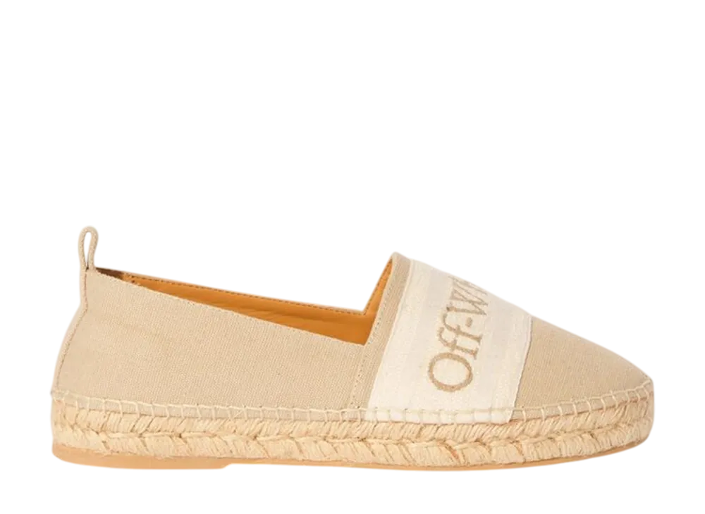 オフホワイト ウィメンズ ブッキッシュ エスパドリーユ "ニュートラル"