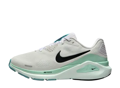 Nike Women's Structure 26 "White/Barely Green/Mint Foam/Black" (Extra Wide)