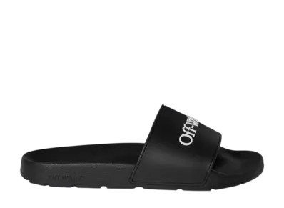 Off-White Women's Bookish Sliders "Black"