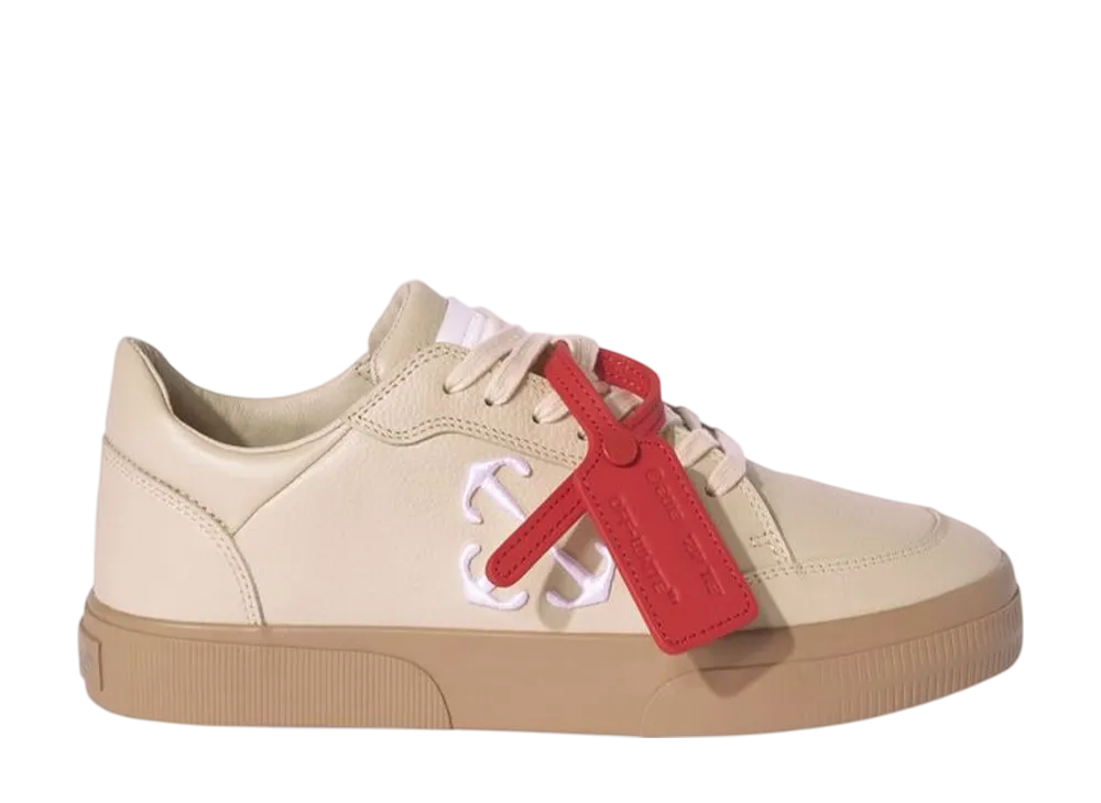 オフホワイト ウィメンズ ニュー ロー ヴァルカナイズ カーフ レザー "ニュートラル"