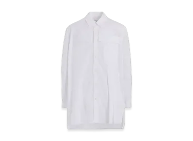 S'YTE Cotton Broad Pleated Shirt "White"