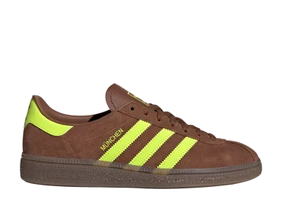 adidas Munchen "Preloved Brown/Solar Yellow/Gum"
