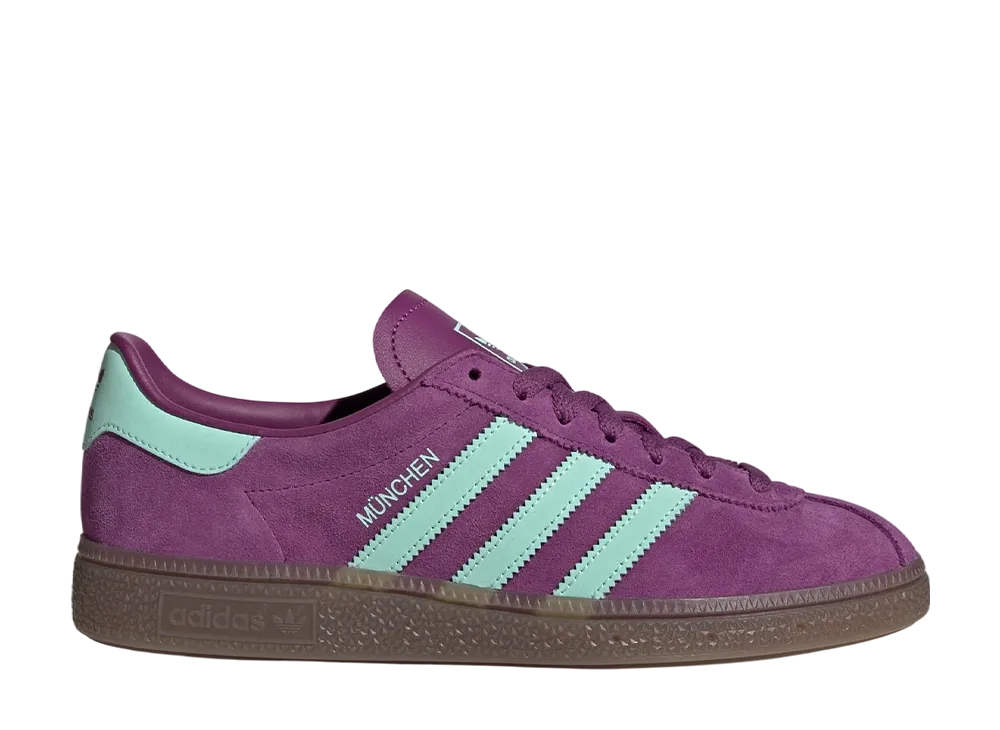 adidas Munchen "Rich Mauve/Clear Mint/Gum"