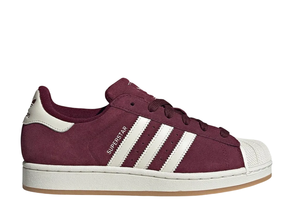adidas Women's Superstar 2 "Maroon/Off White"