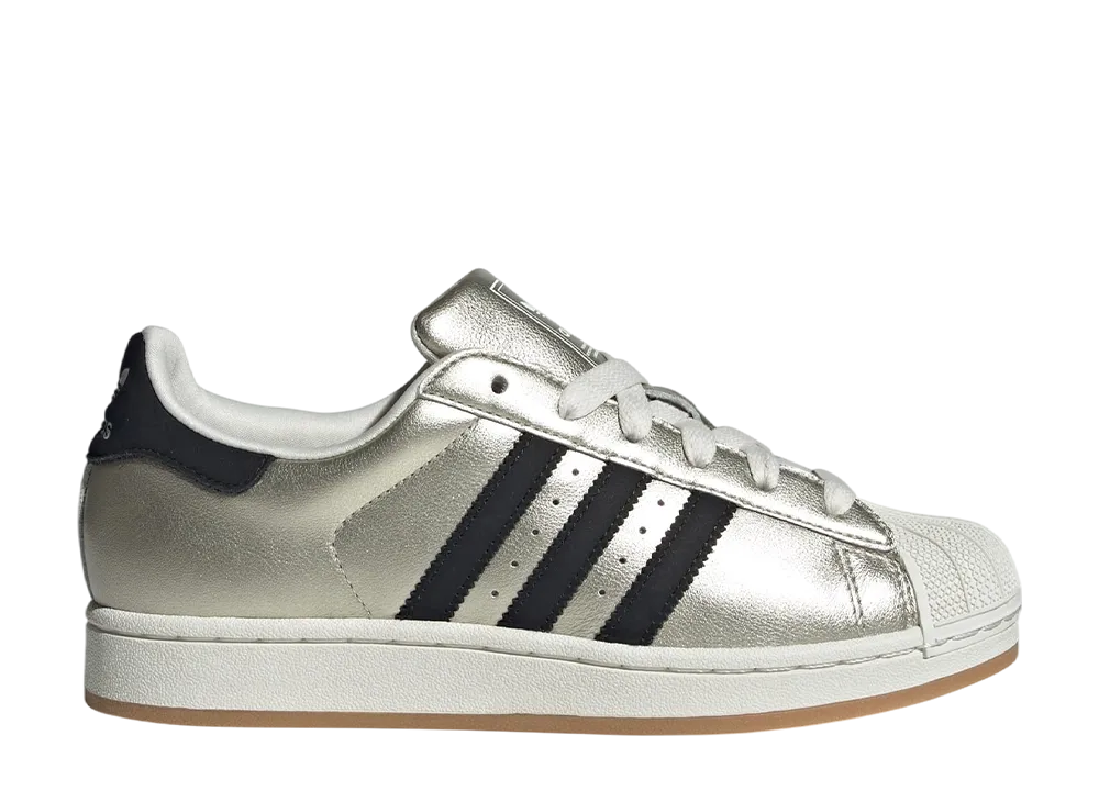 adidas Women's Superstar 2 "Alumina/Core Black/Gum"