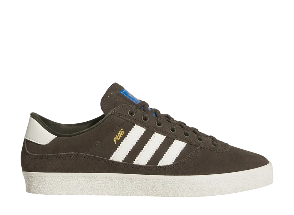 adidas Puig Indoor "Shadow Olive/Off White/Blue Bird"