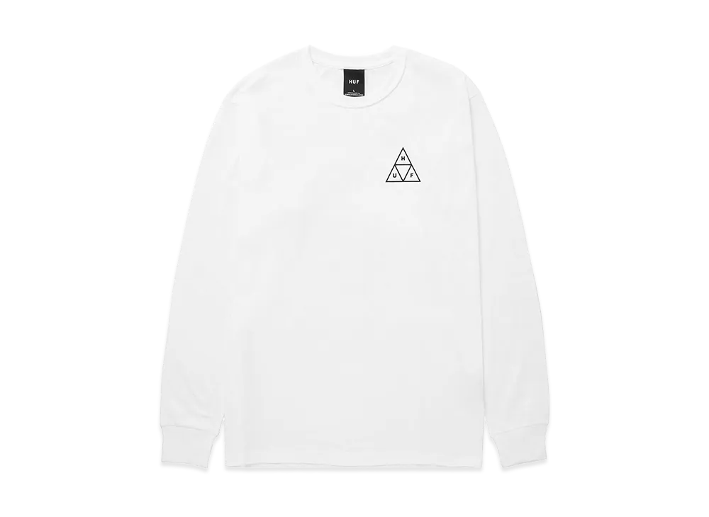 HUF Set TT L/S Tee "White"