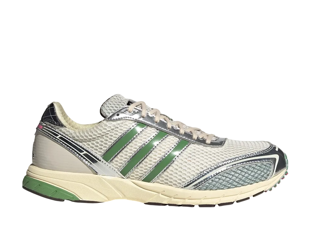 アディダスオリジナルス アディゼロ アディオス OG "クリームホワイト/プリラブドグリーン/ダークブラウン"