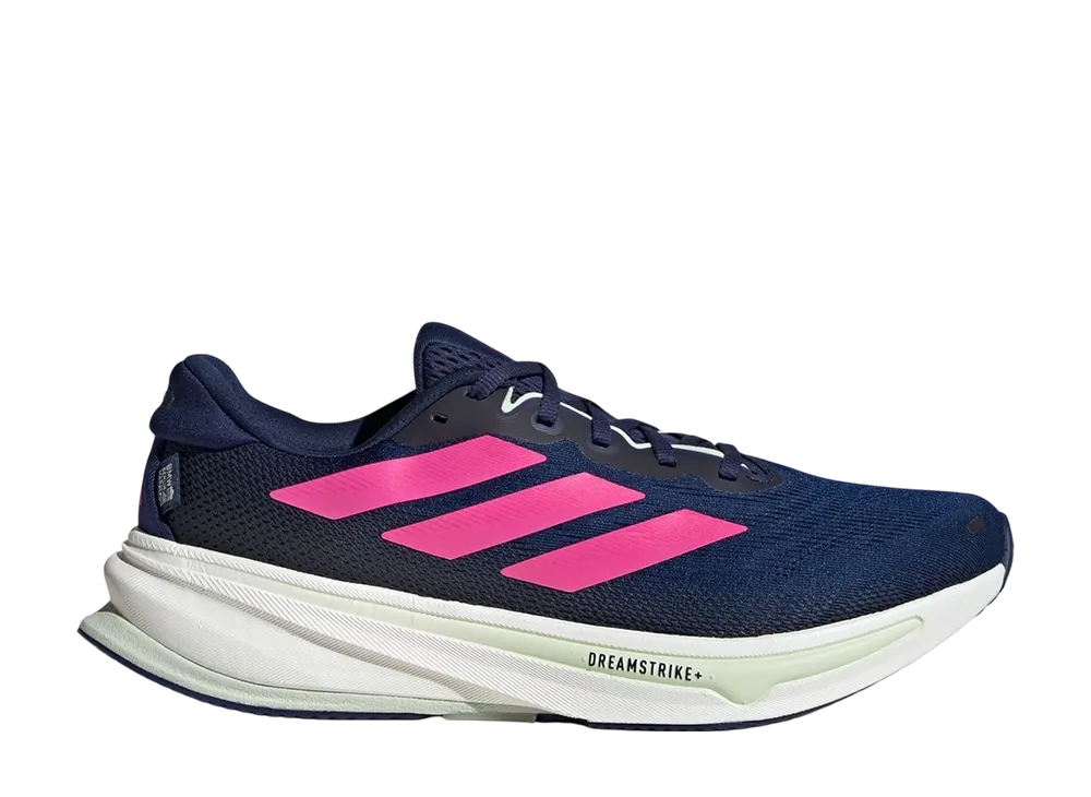 アディダス スーパーノヴァ ライズ2 BMW ベルリンマラソン2025 "ダークブルー/ショックピンク/リネングリーン"