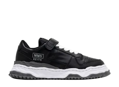 Maison MIHARA YASUHIRO KEITH OG Sole Leather Low-top Sneaker "Black"