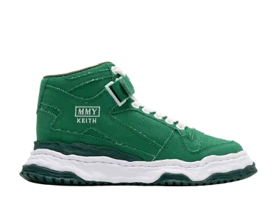 Maison MIHARA YASUHIRO KEITH OG Sole Canvas High-top Sneaker "CL Green"