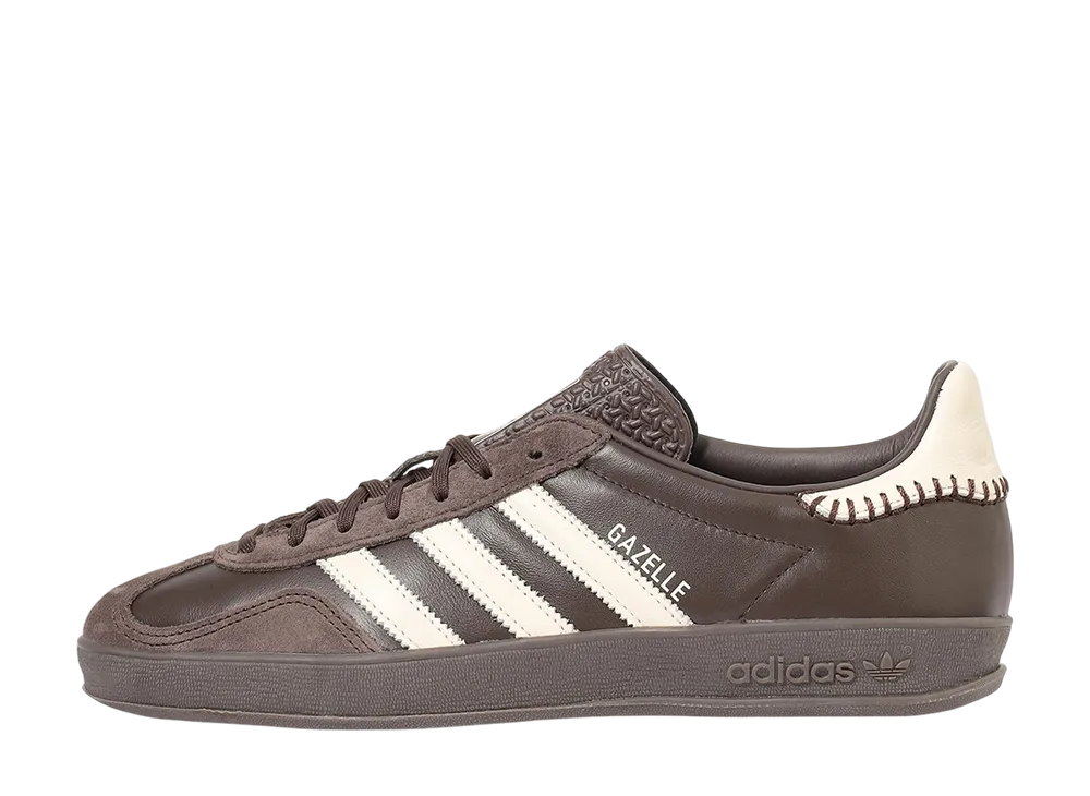 adidas Gazelle Indoor "Dark Brown/Wonder White/Dark Brown"