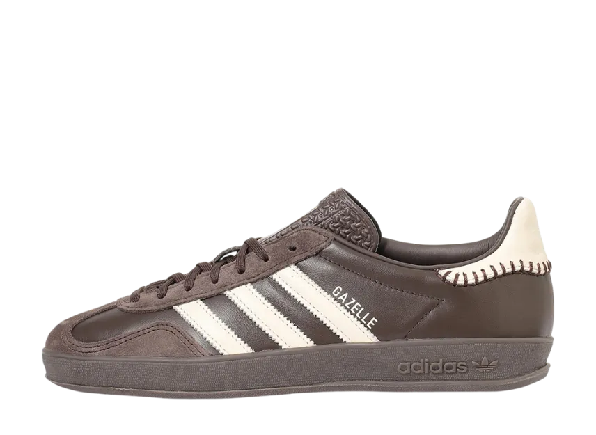 adidas Gazelle Indoor "Dark Brown/Wonder White/Dark Brown" JQ1747 | SNKRDUNK adidas Gazelle Indoor "Dark Brown/Wonder White/Dark Brown" JQ1747 | SNKRDUNK