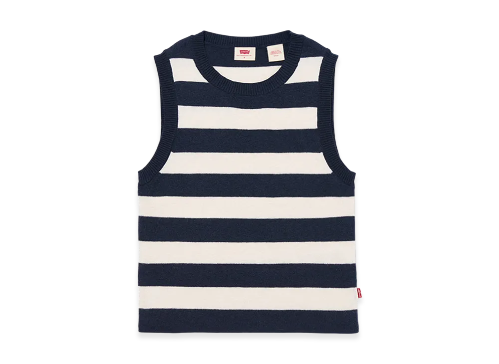 LEVI'S Ocean Border Tank Top "Blue"