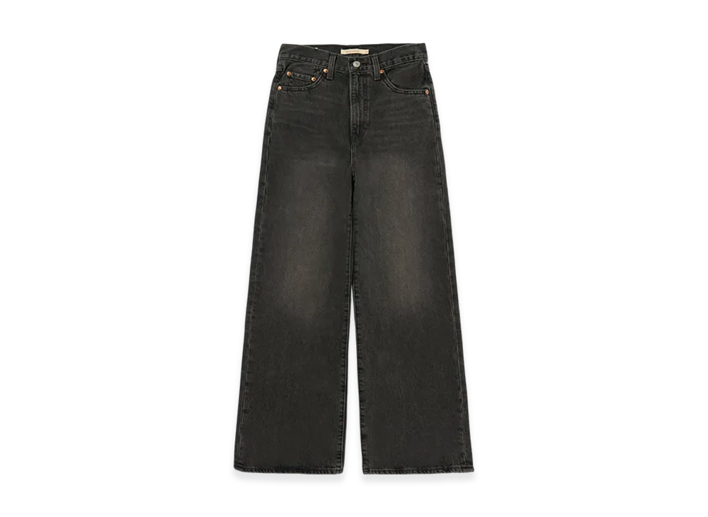 LEVI'S Ribcage Wide Leg Jeans "Black"