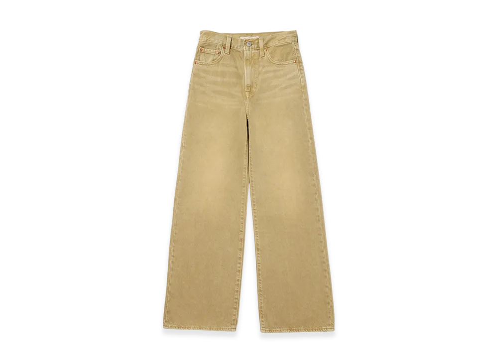 LEVI'S Ribcage Wide Leg Jeans "Beige"