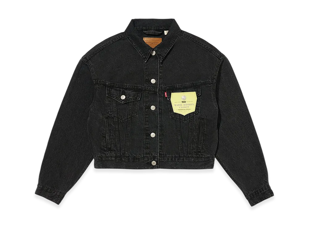 LEVI'S Shrunken 90s Trucker Jacket "Black"