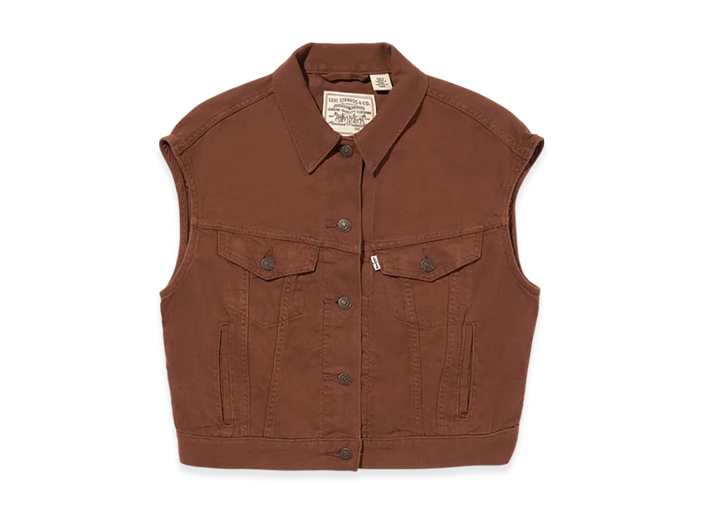 LEVI'S Shrunken 90s Vest "Brown"