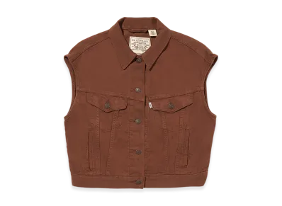 LEVI'S Shrunken 90s Vest "Brown"