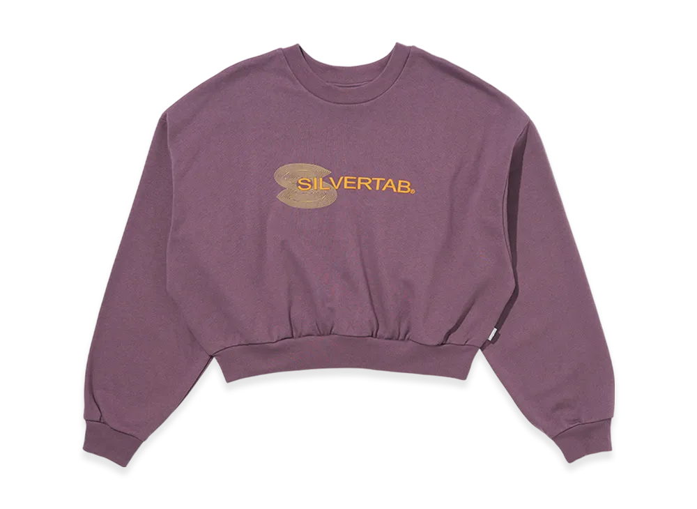 LEVI'S Silvertab Graphic Crewneck Sweatshirt "Gray"