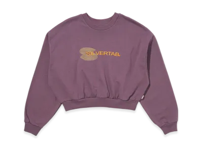 LEVI'S Silvertab Graphic Crewneck Sweatshirt "Gray"