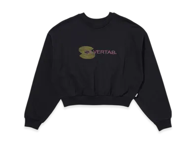 LEVI'S Silvertab Graphic Crewneck Sweatshirt "Black"