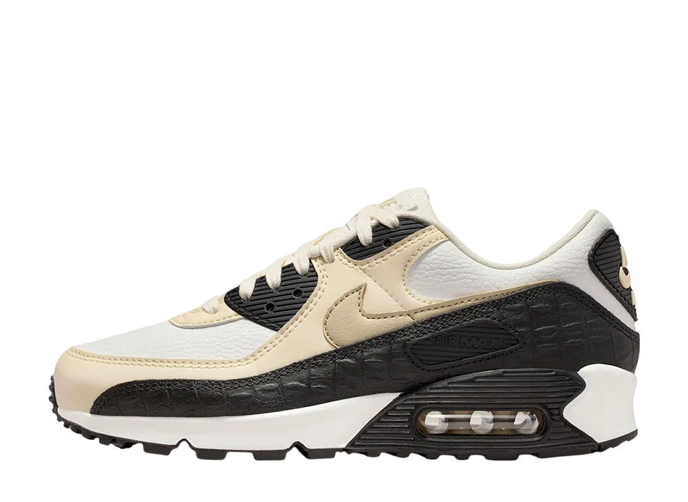 Nike Women's Air Max 90 "Sail/Black/Desert Khaki/Fossil"