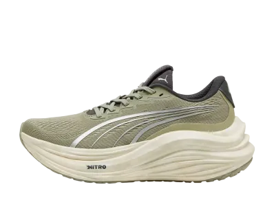 Puma Women's MagMax Nitro Terrains "Lux Army/Warm White/Dusky Gray"